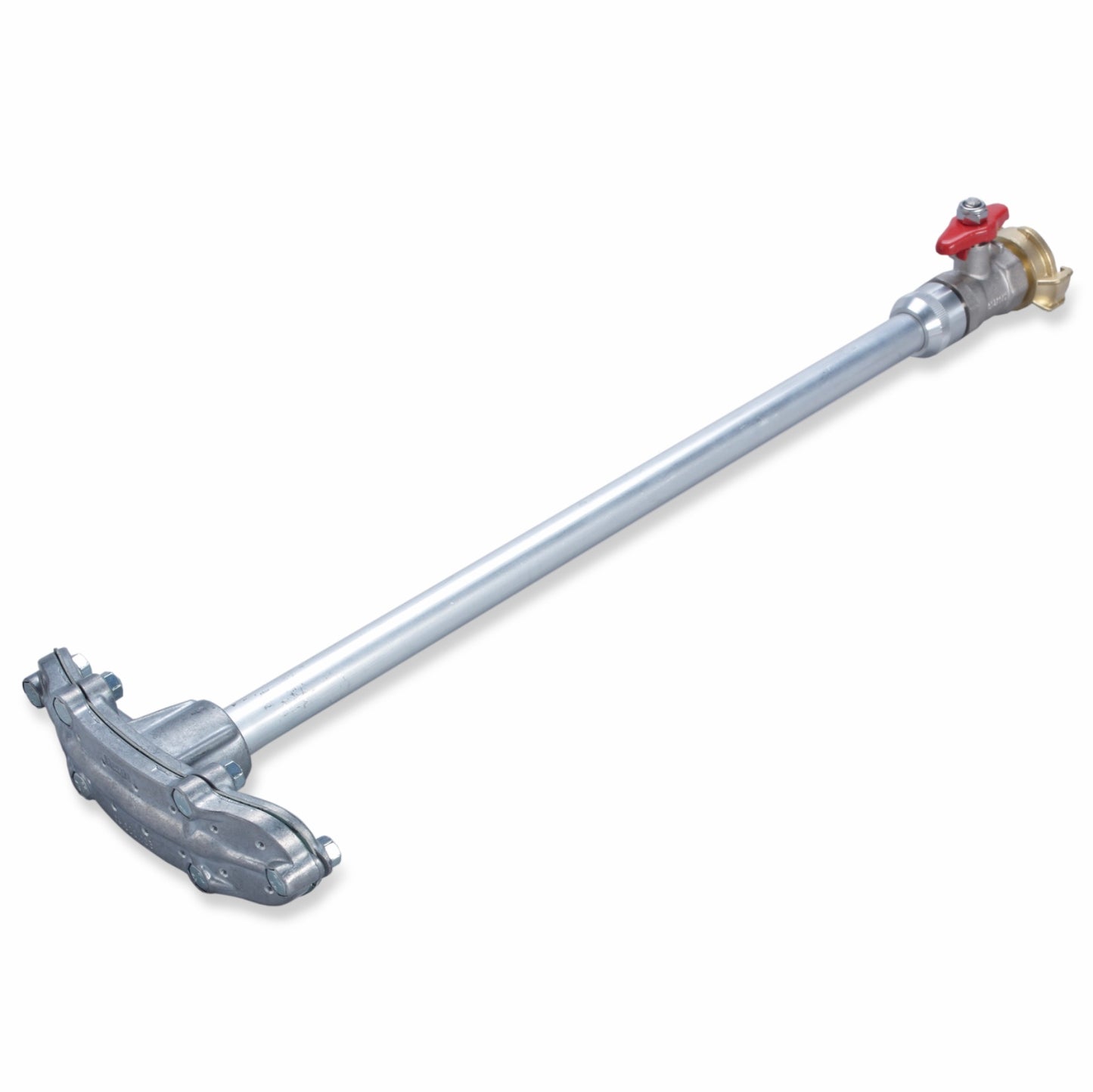 Handbroes met stopkraan