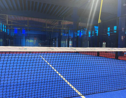 Padelnet met logoprint